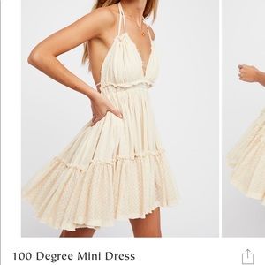 NWT Free people 100 degree mini dress